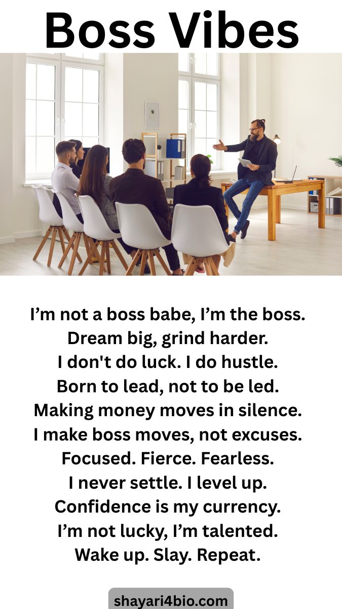 attitude instagram bio