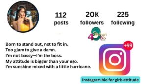 Instagram Bio for Girls Attitude: 470+ Sassy, Stylish Ideas 2025